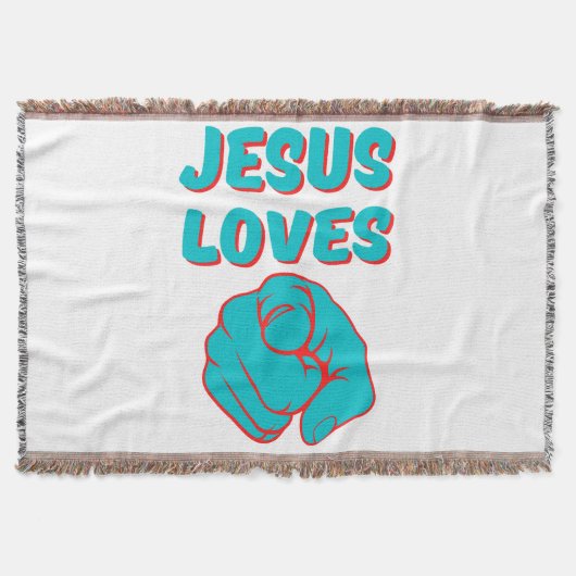 Jesus-Lieben, die Sie glauben Decke (Vorderseite)