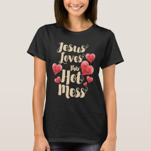 Jesus Lieben diese heiße, Christliche Frau T-Shirt