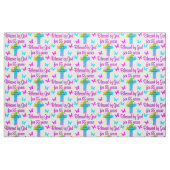 JESUS LIEBEN DIESES 85 JAHRE ALTE CROSS DESIGN STOFF (Fat Quarter (45,7 x 55,9 cm))