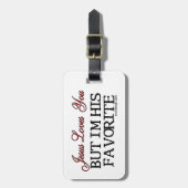 Jesus Lieben Du Liebling Gepäckanhänger (Vorderseite vertikal)