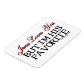 Jesus Lieben Du Liebling Magnet (Linke Seite)