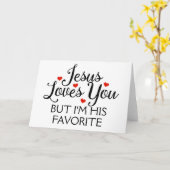 Jesus Lieben Du Lieblingsstimmung Karte (Gelbe Blume)