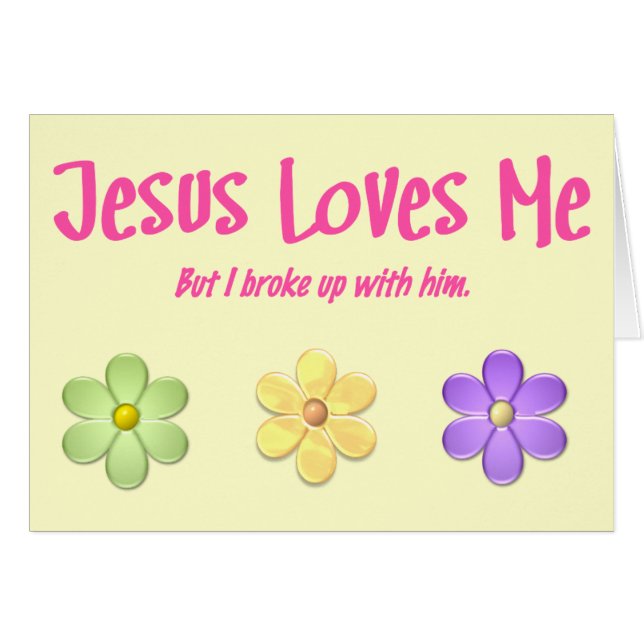 Jesus-Lieben ich (Vorderseite (Horizontal))