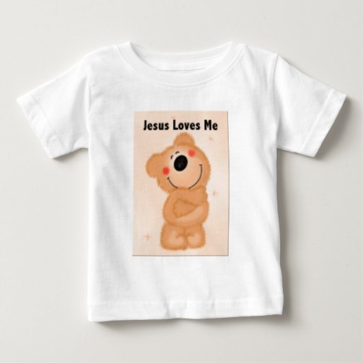 Jesus-Lieben ich Baby T-shirt (Vorderseite)