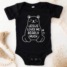 Jesus Lieben Ich bearly Baby Christlich Bodysuit