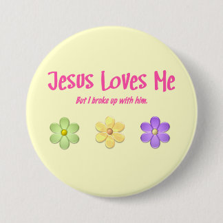 Jesus-Lieben ich Button