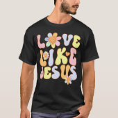 Jesus Lieben Ich Christlich glaube Gott Liebe Glau T-Shirt (Vorderseite)