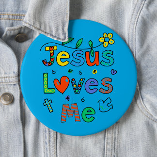 Jesus Lieben Ich eise blau I Jean Jacket I Front Button
