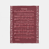 JESUS-LIEBEN ICH FLEECEDECKE (Vorderseite)