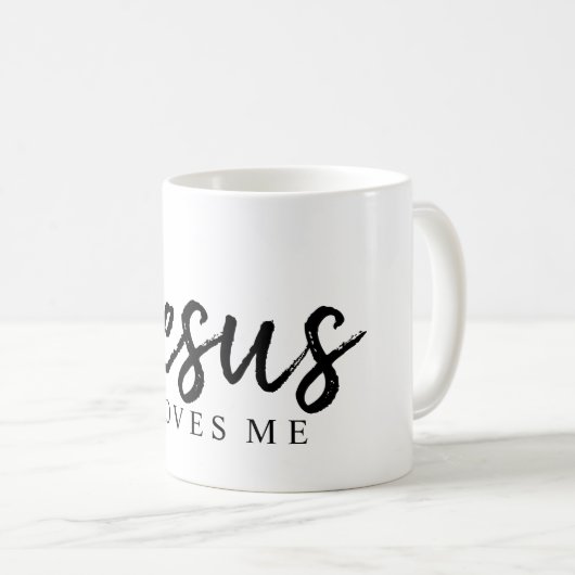 Jesus-Lieben ich | Kaffeetasse (VorderseiteRechts)