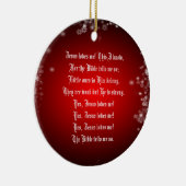 JESUS-LIEBEN ICH KERAMIK ORNAMENT (Rechts)