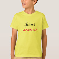 Jesus Lieben Ich Kind personalisieren T - Shirt