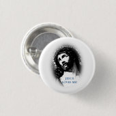 Jesus-Lieben ich Knopf Button (Vorne & Hinten)