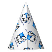 Jesus-Lieben ich Lamm Partyhütchen (Rückseite)