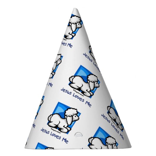 Jesus-Lieben ich Lamm Partyhütchen (Rechts)