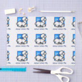 Jesus-Lieben ich Lamm Seidenpapier (Handwerk)