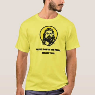 Jesus-Lieben ich mehr als Sie T-Shirt
