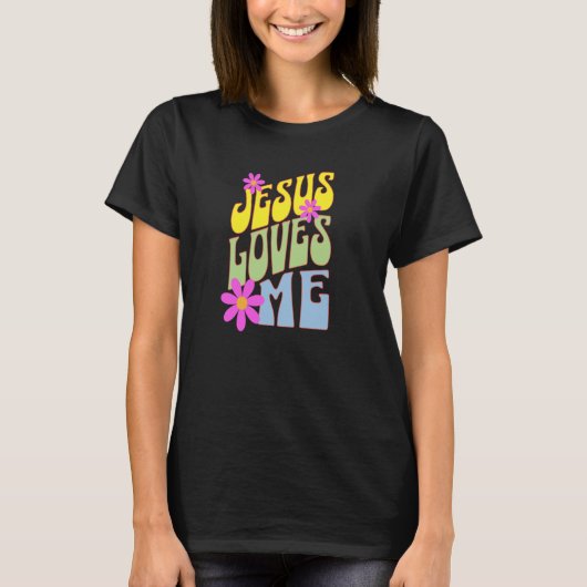 Jesus Lieben Ich Niedliche Christliche Glaube Chri T-Shirt (Vorderseite)