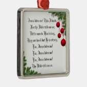 JESUS-LIEBEN ICH ORNAMENT AUS METALL (Rechts)