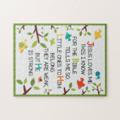 Jesus-Lieben ich Puzzle (Horizontal)