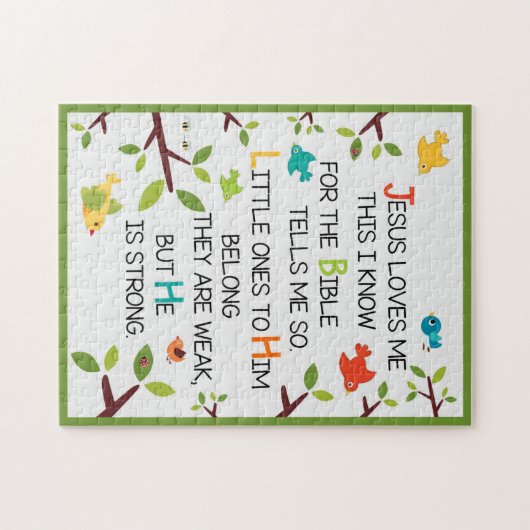 Jesus-Lieben ich Puzzle (Horizontal)