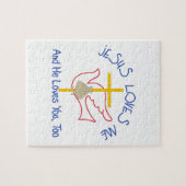 Jesus-Lieben ich Puzzle (Horizontal)