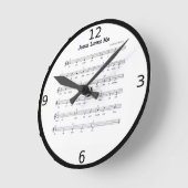 JESUS-LIEBEN ICH RUNDE WANDUHR (Winkel)