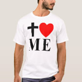 JESUS-LIEBEN ich T-Shirt (Vorderseite)