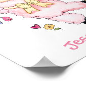 Jesus Lieben Ich tanze Lamm Poster (Ecke)