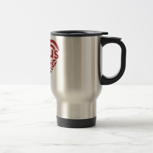 Jesus-Lieben ich Tasse (Rechts)
