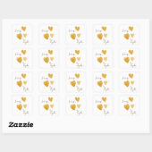 Jesus Lieben Individuelle Name Sticker & Labels (Blatt)