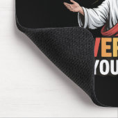 Jesus Lieben Jeder, den du hasst Mousepad (Ecke)