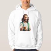 Jesus-Lieben-Kaffee Hoodie (Vorderseite)