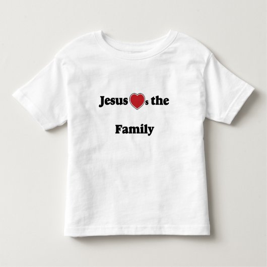 Jesus-Lieben Kleinkind T-shirt (Vorderseite)