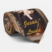 JESUS-LIEBEN KRAWATTE (Gerollt)