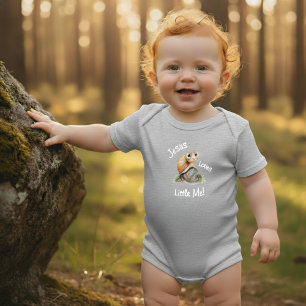 Jesus Lieben Little Me Niedlich Big Eyes Snail Boy Baby Strampler