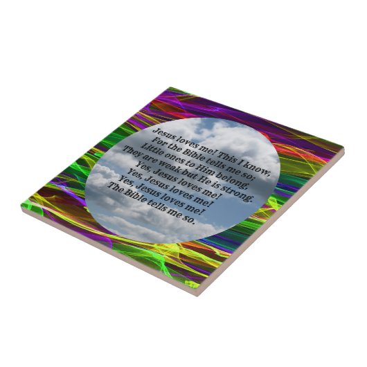 JESUS LIEBEN ME FLIESE (Seite)