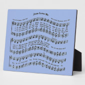 JESUS LIEBEN ME FOTOPLATTE (Seite)