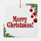 JESUS LIEBEN ME KERAMIKORNAMENT (Rückseite)