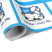 Jesus Lieben Me Lamb Geschenkpapier (Rolleneckpunkt)