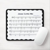 JESUS-LIEBEN ME-MOUSEPAD MOUSEPAD (Mit Mouse)