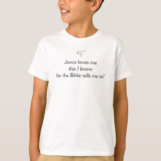 Jesus-Lieben methis I knowfor die Bibel… T-Shirt