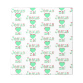 Jesus Lieben mich! Notizblock (Vorderseite)