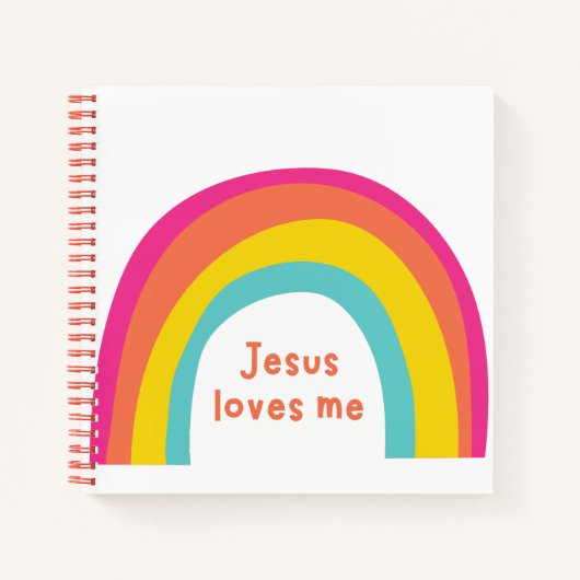 Jesus Lieben mir Kinder Notebook Journal Sketch Bu Notizblock (Vorderseite)