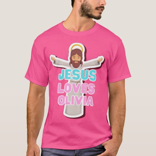 Jesus Lieben Olivia T-Shirt (Vorderseite)