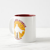 Jesus-Lieben Pitbulls Tasse (Vorderseite Links)