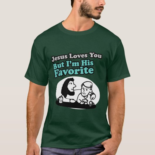 Jesus-Lieben scherzen Sie T-Shirt (Vorderseite)
