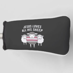 Jesus Lieben seinen ganzen Monat lang LGBT Golf Headcover