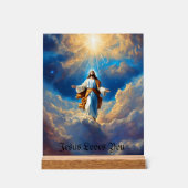 Jesus Lieben Sie Acrylschild (Vorderseite)