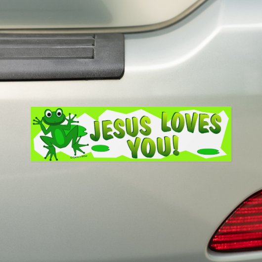 Jesus-Lieben Sie! Autoaufkleber (Auf Auto)